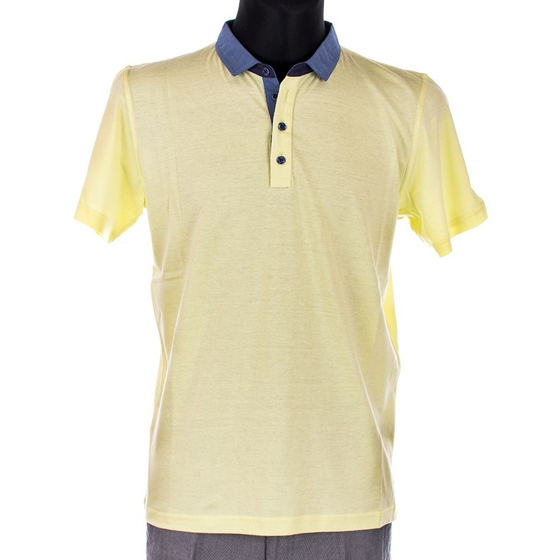 Polo z krótkim rękawem Lidos limonkowy żółty roz. M, L, XL, 2XL, 3XL