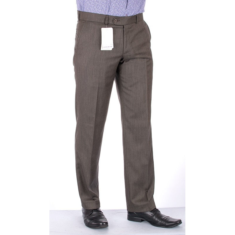 Proste spodnie Lord Sp.142 w kant khaki roz. 82 -114 cm