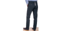 Czarne spodnie chinos Lord R-147 bawełniane rozmiar 82-112 cm