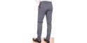 Męskie bawełniane spodnie chinos Lord R-99 szare roz. 82-112 cm