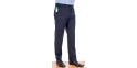 Granatowe spodnie wizytowe w kant Racmen 2562R wełna roz. 82-138 cm