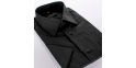 Czarna koszula regular Comen krótki rękaw 40 41 42 43 44 45 46 48 50