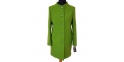 płaszcz wełniany Caro 058 zielony rozmiar 40 42 44 46 48 50