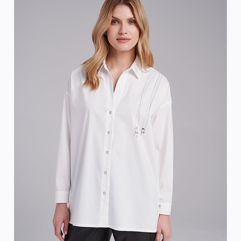 koszula damska Feria FI25-5-08 biała rozmiar 36 38 40