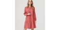 sukienka boho Sunwear ES201-5-33 ceglasta rozmiar 44 46