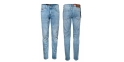 Spodnie jeansowe Pako model SPM Mike - jasnoniebieskie lekko zwężane