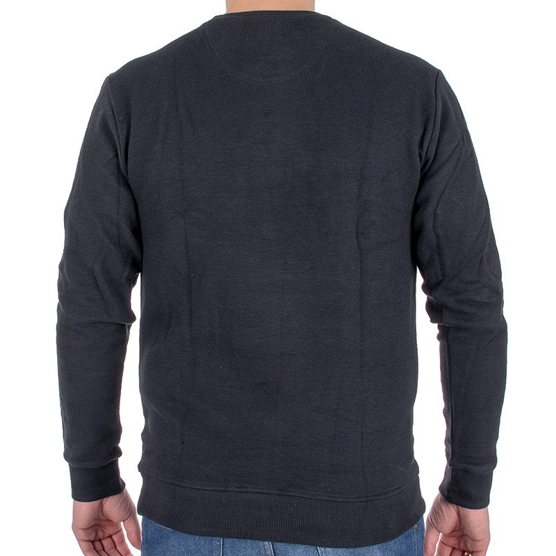 Granatowa bluza Pako Jeans model Dillard GR - bawełniana