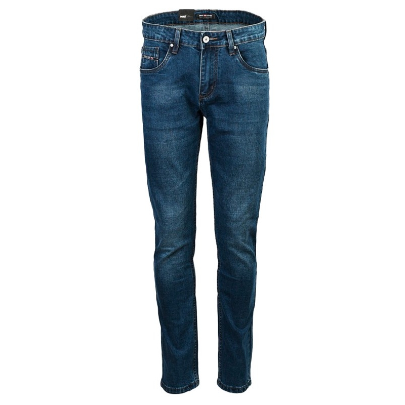 Spodnie jeansowe Pako model SPM CULT lekko zwężane koloru granatowego