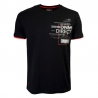 Koszulka t-shirt z krótkim rękawem Pako Jeans T2M 7 Error CZ - czarny