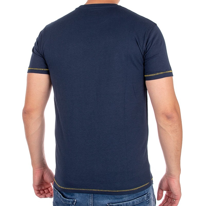 Granatowa koszulka t-shirt krótki rękaw Pako Jeans T2M 5 Venice GR