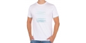 Biały t-shirt z krótkim rękawem Pako Jeans T2M 17 Sea BI ze wzorem