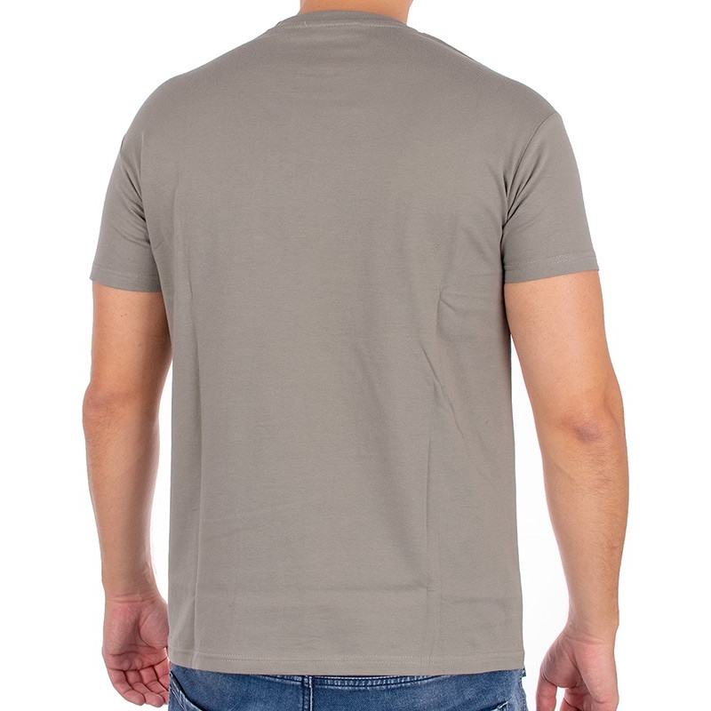 Koszulka T-shirt Kings 750-101Z cynkowa z kieszenią na brązowy zamek