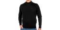 Czarny sweter wełniany wysoki półgolf Pako Jeans M L XL 2XL 3XL