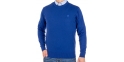 Niebieski sweter wełniany U-neck Pako Jeans roz. M L XL 2XL 3XL