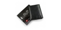 Czarny portfel męski skórzany Pako Jeans GT DH 01 BL ochrona kart RFID