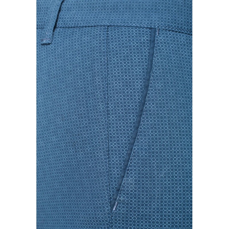 niebieskie spodnie chinos Lord R-154