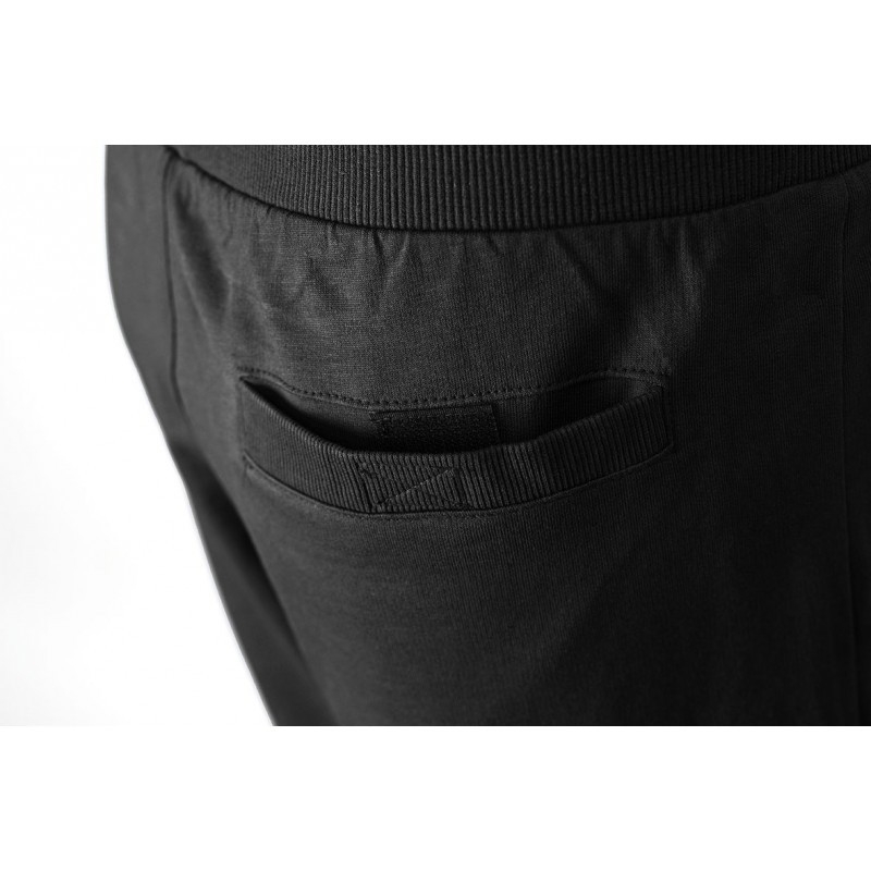 Sportowe szorty męskie Pako Jeans model Sean CZ w kolorze czarnym