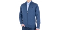 Niebieski sweter rozpinany Expoman cienki z niską stójką r. M L XL 2XL