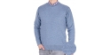 Błękitny sweter Pako Jeans Mono BŁ - dekolt okrągły