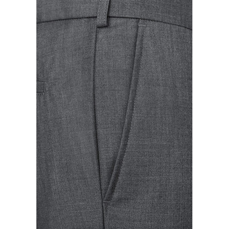 Szaro-grafitowe spodnie w kant Lord Sp.068 zwężane rozmiar 84-112 cm