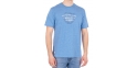 Niebieski t-shirt z nadrukiem Pako Jeans T3M 4 Carson NB krótki rękaw