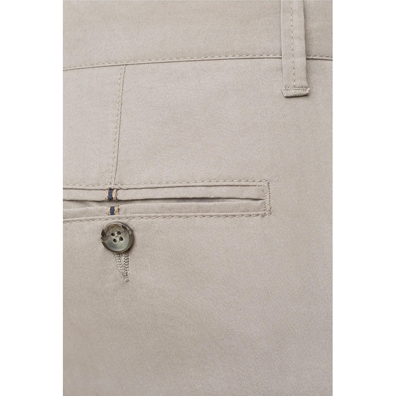 Jasnobeżowe cienkie spodnie Lord R-151 chinosy bawełniane
