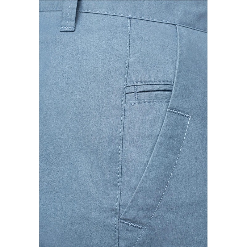 Jasnoniebieskie bawełniane spodnie Lord R-152 - cienkie chinosy