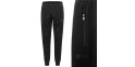 Czarne spodnie dresowe Pako Jeans Hunter CZ ze ściągaczem